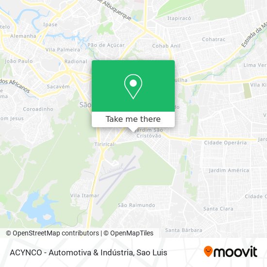 ACYNCO - Automotiva & Indústria map
