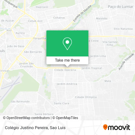 Colégio Justino Pereira map