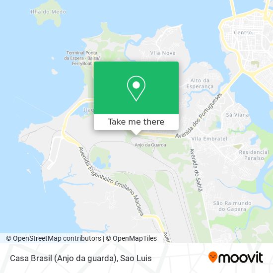 Casa Brasil (Anjo da guarda) map