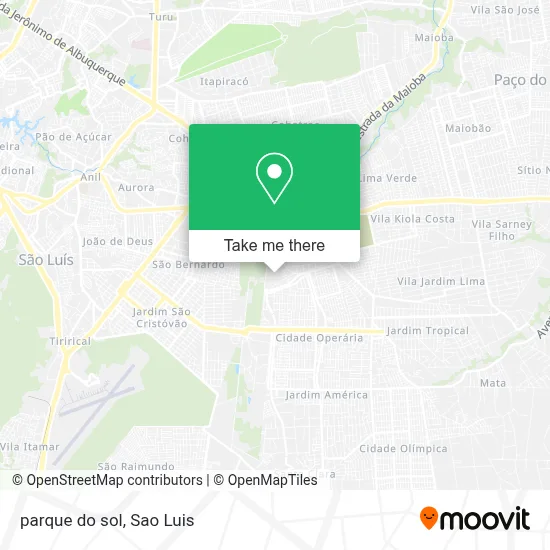 parque do sol map