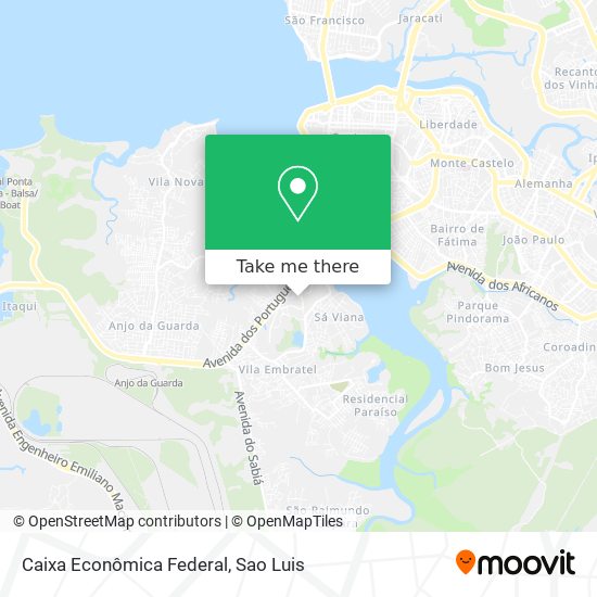 Caixa Econômica Federal map