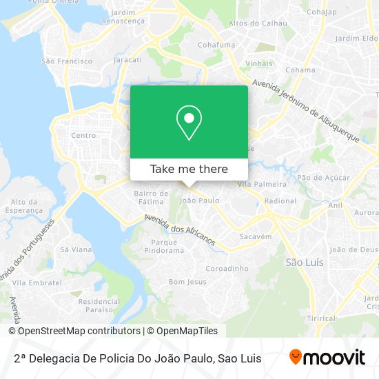 2ª Delegacia De Policia Do João Paulo map