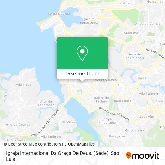 Igreja Internacional Da Graça De Deus. (Sede) map