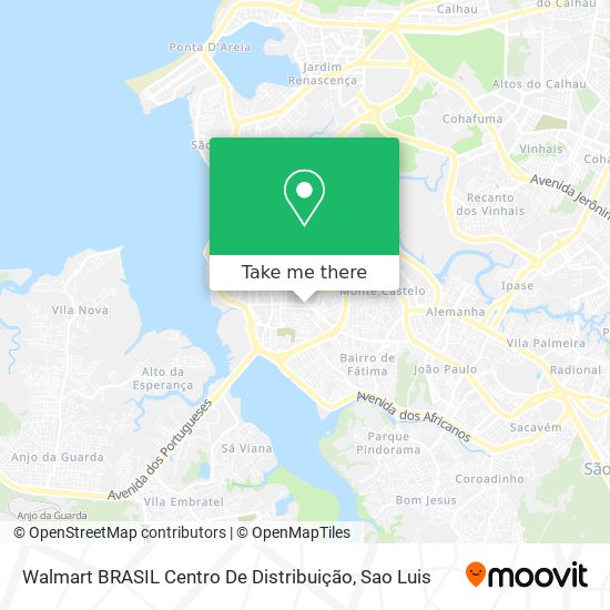 Mapa Walmart BRASIL Centro De Distribuição