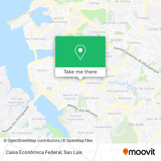 Caixa Econômica Federal map