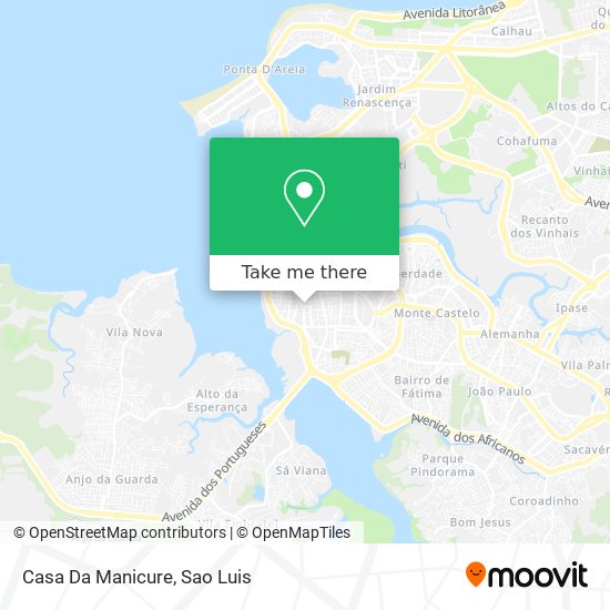 Casa Da Manicure map