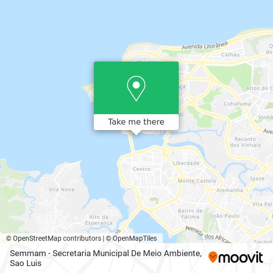Semmam - Secretaria Municipal De Meio Ambiente map