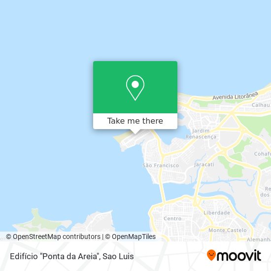 Mapa Edifício "Ponta da Areia"