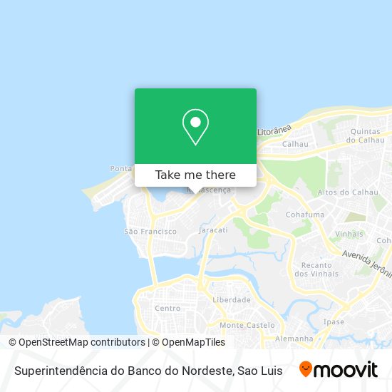 Superintendência do Banco do Nordeste map