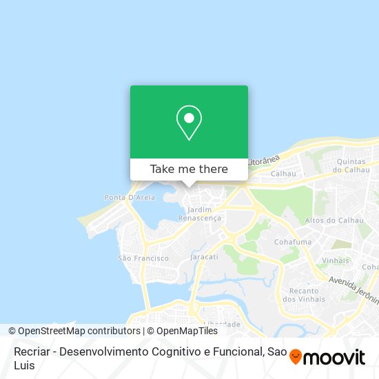 Recriar - Desenvolvimento Cognitivo e Funcional map