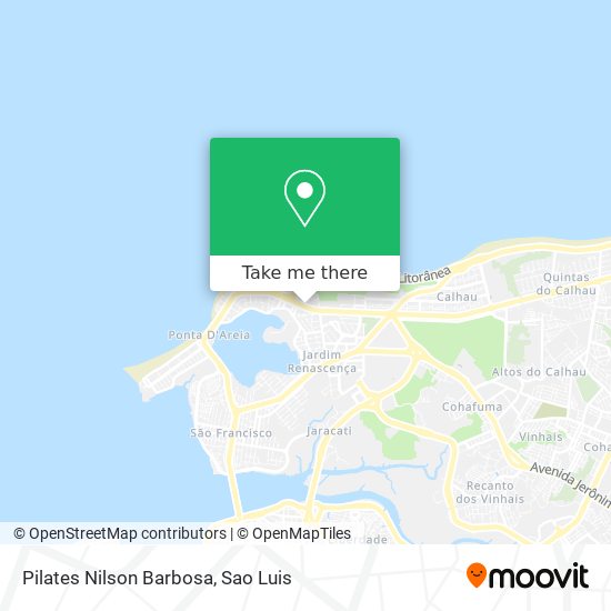 Pilates Nilson Barbosa map