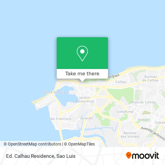 Mapa Ed. Calhau Residence