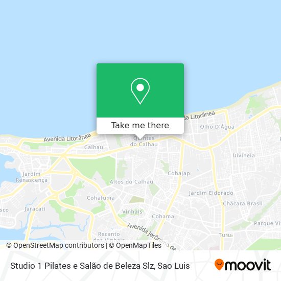 Studio 1 Pilates e Salão de Beleza Slz map
