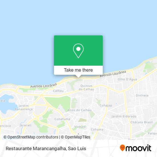 Mapa Restaurante Marancangalha