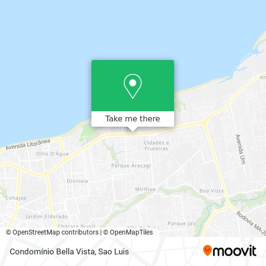 Condomínio Bella Vista map
