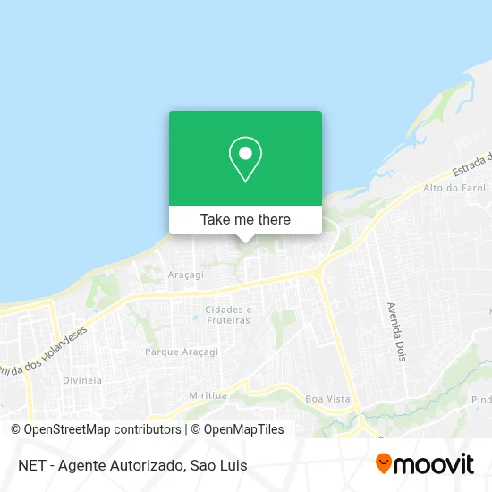 NET - Agente Autorizado map