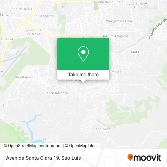 Avenida Santa Clara 19 map