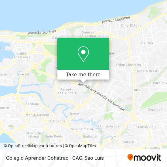 Colegio Aprender Cohatrac - CAC map