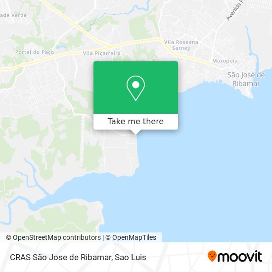 CRAS São Jose de Ribamar map