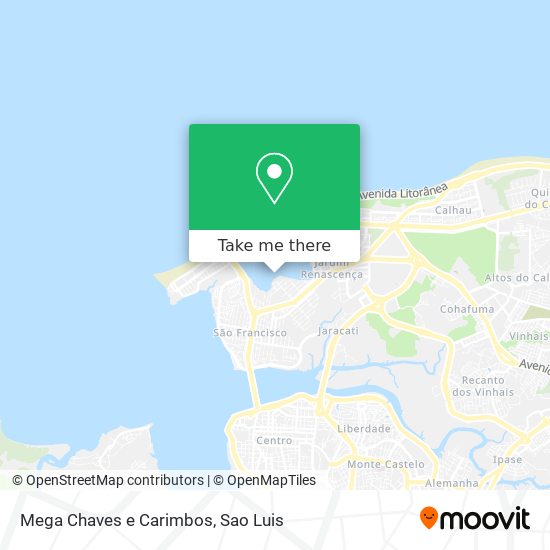 Mega Chaves e Carimbos map