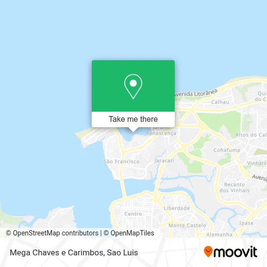 Mega Chaves e Carimbos map