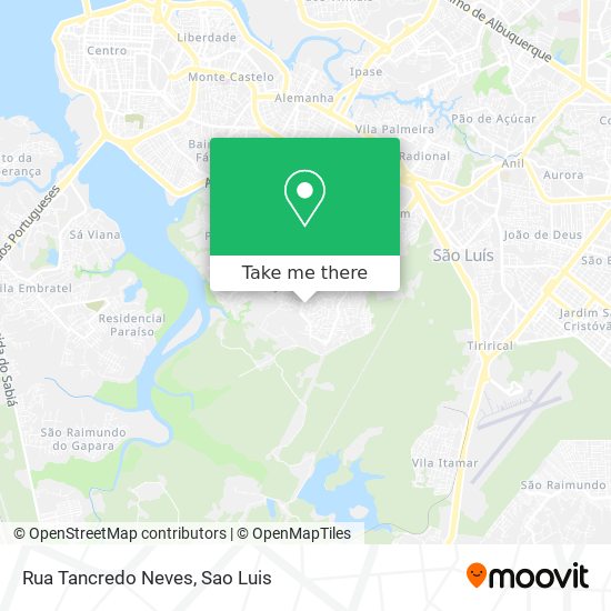Rua Tancredo Neves map