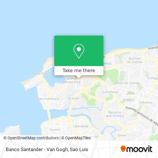 Banco Santander - Van Gogh map
