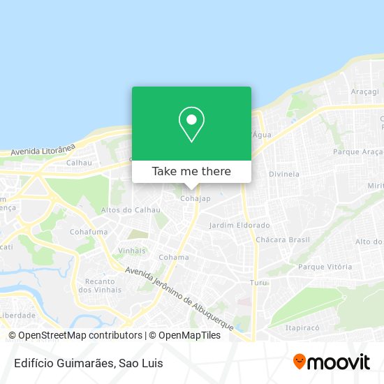 Edifício Guimarães map