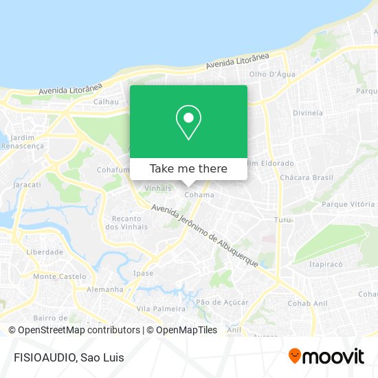 FISIOAUDIO map