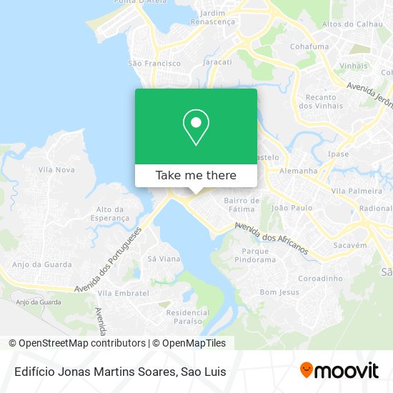 Mapa Edifício Jonas Martins Soares