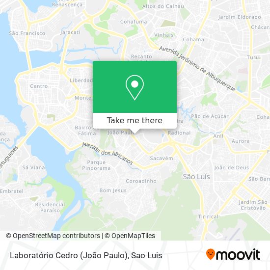 Laboratório Cedro (João Paulo) map