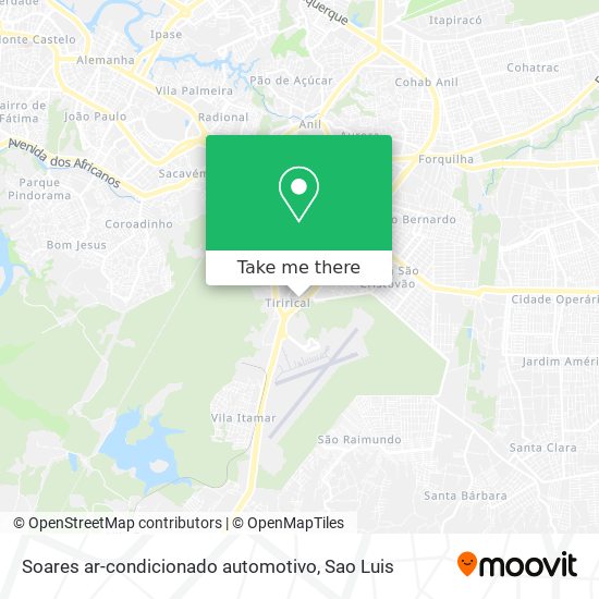 Soares ar-condicionado automotivo map