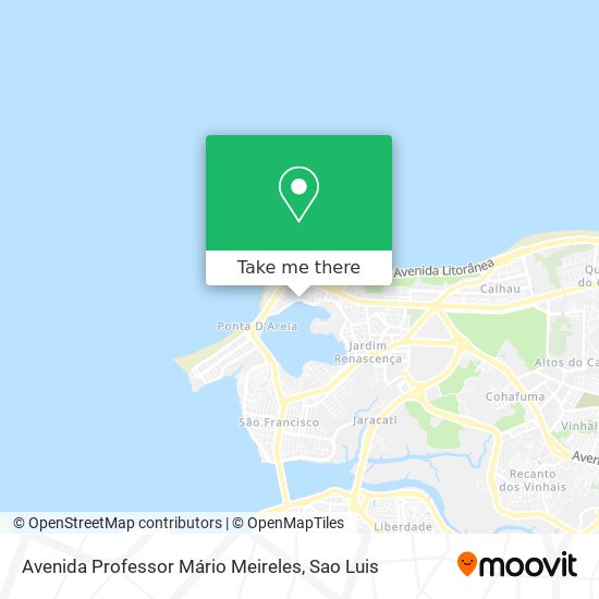 Avenida Professor Mário Meireles map
