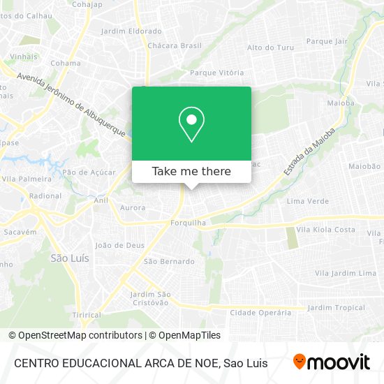 CENTRO EDUCACIONAL ARCA DE NOE map