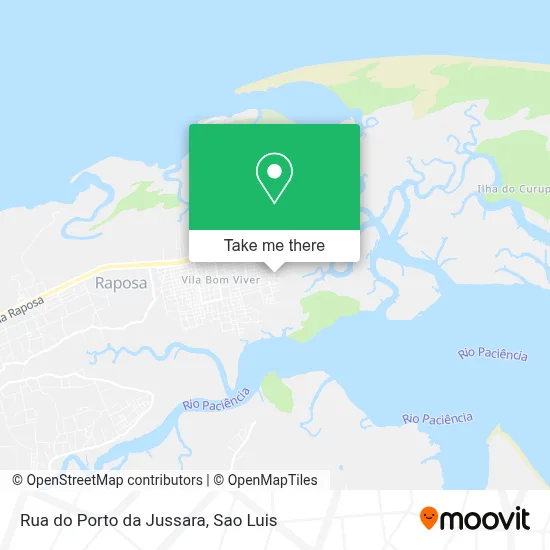 Rua do Porto da Jussara map