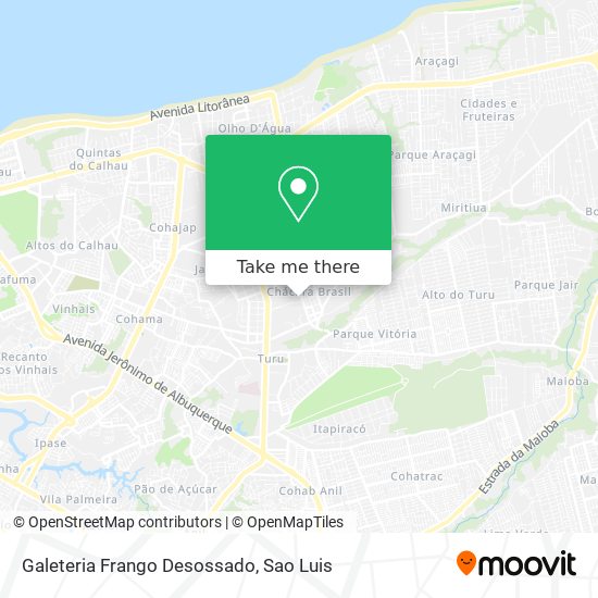 Galeteria Frango Desossado map