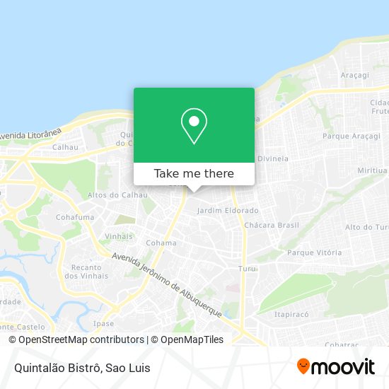 Quintalão Bistrô map