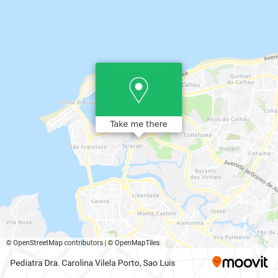 Pediatra Dra. Carolina Vilela Porto map
