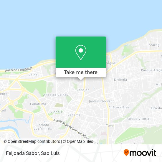 Feijoada Sabor map