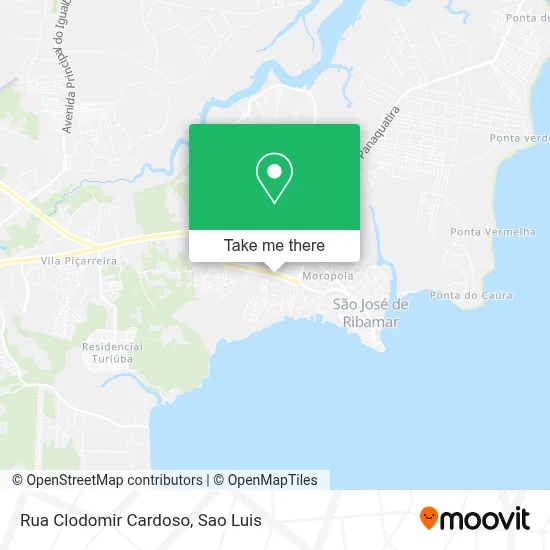 Rua Clodomir Cardoso map