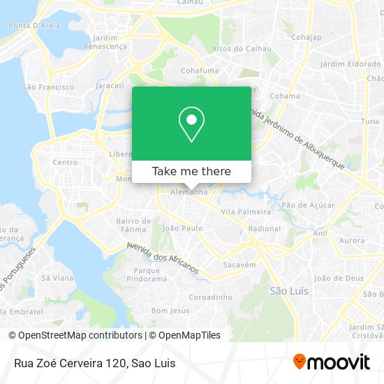 Rua Zoé Cerveira 120 map