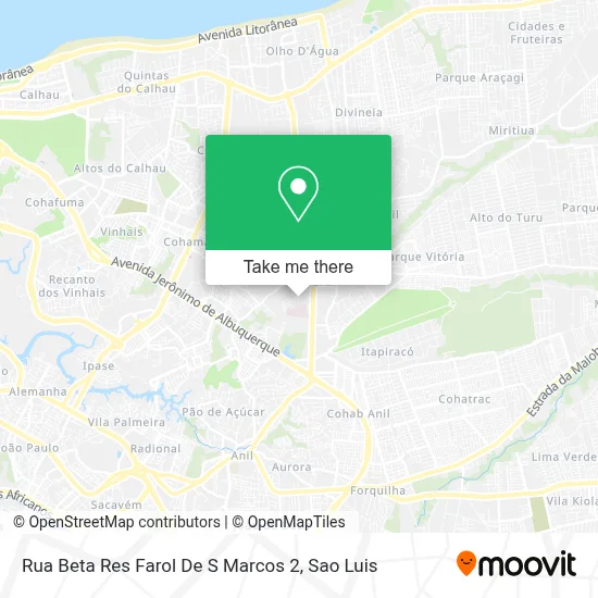 Rua Beta Res Farol De S Marcos 2 map