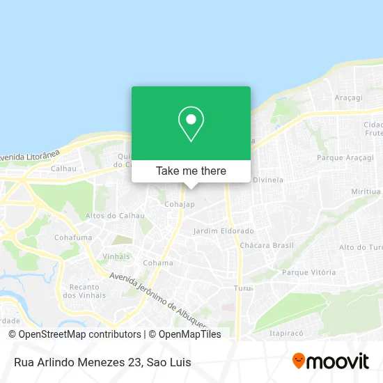 Rua Arlindo Menezes 23 map