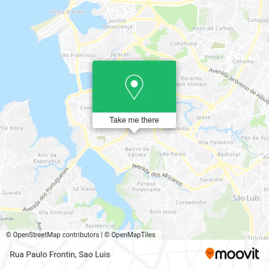 Rua Paulo Frontin map
