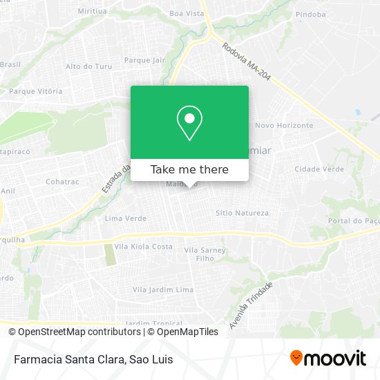 Farmacia Santa Clara map