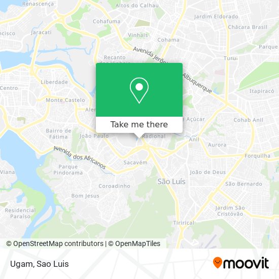 Ugam map