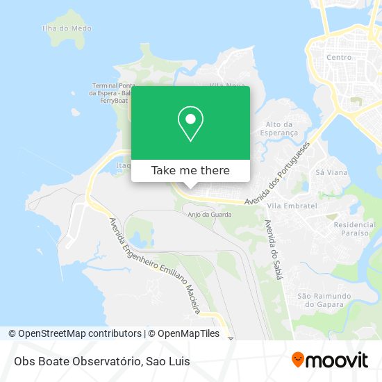 Obs Boate Observatório map