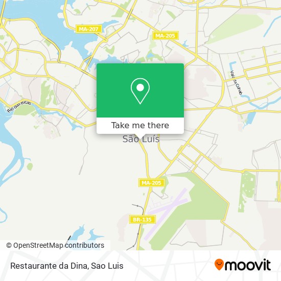 Restaurante da Dina map