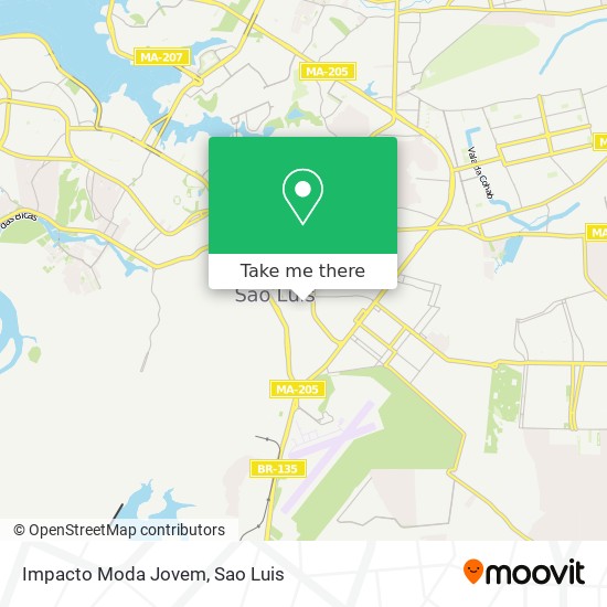 Impacto Moda Jovem map