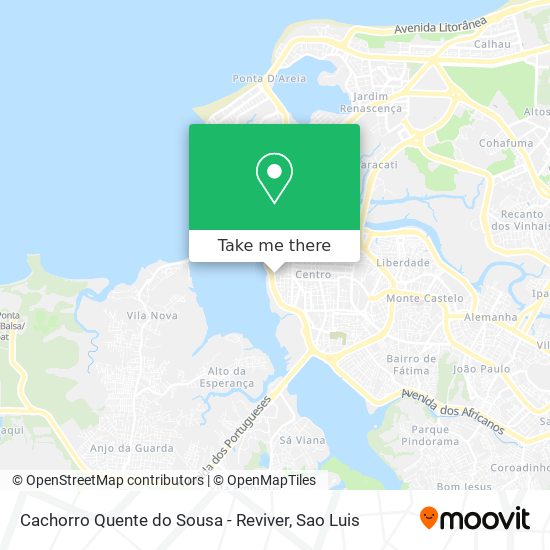 Cachorro Quente do Sousa - Reviver map